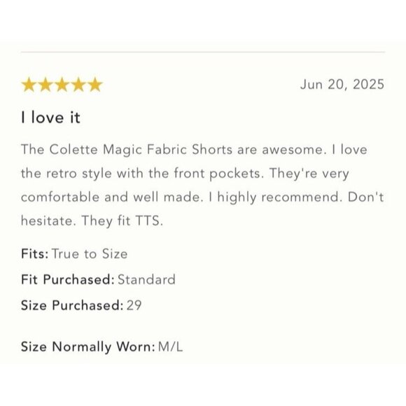 NWT Size 26 - The Colette Shorts by Maeve: Magic Fabric Edition (NET US$ 88) - Picture 14 of 16